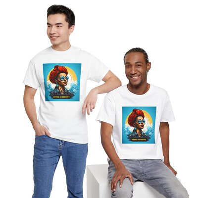 Afro Vintage N°188-Unisex Heavy Cotton Tee - Image 26