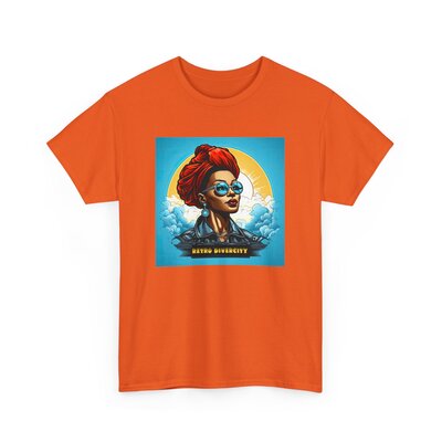 Afro Vintage N°188-Unisex Heavy Cotton Tee - Image 84