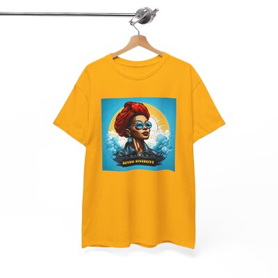 Afro Vintage N°188-Unisex Heavy Cotton Tee - Image 61