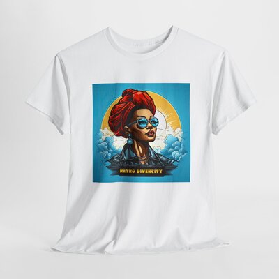 Afro Vintage N°188-Unisex Heavy Cotton Tee - Image 6