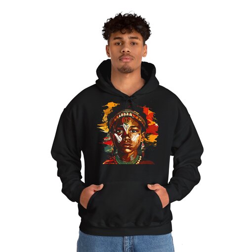 15868409775072655807 2048 Designs with a unique blend of culture and style. Rasta vibes, Afro futuristic, heritage and Roots & Culture. hoodie