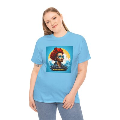 Afro Vintage N°188-Unisex Heavy Cotton Tee - Image 120