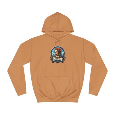 Afro Vintage N° 174 - Unisex College Hoodie - Image 14