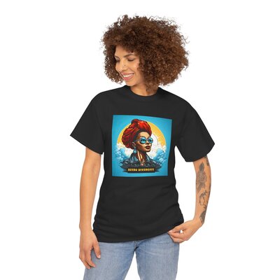 Afro Vintage N°188-Unisex Heavy Cotton Tee - Image 38