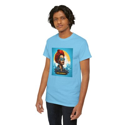 Afro Vintage N°188-Unisex Heavy Cotton Tee - Image 127