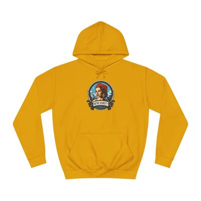 Afro Vintage N° 174 - Unisex College Hoodie - Image 6