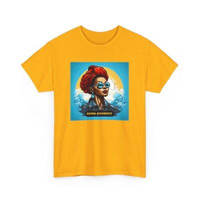 Afro Vintage N°188-Unisex Heavy Cotton Tee - Image 57