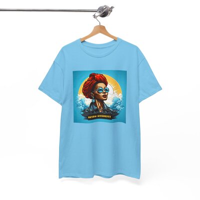 Afro Vintage N°188-Unisex Heavy Cotton Tee - Image 115