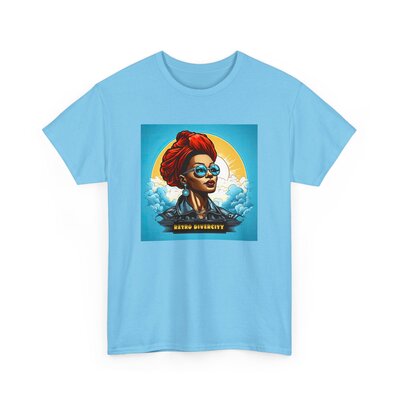 Afro Vintage N°188-Unisex Heavy Cotton Tee - Image 111