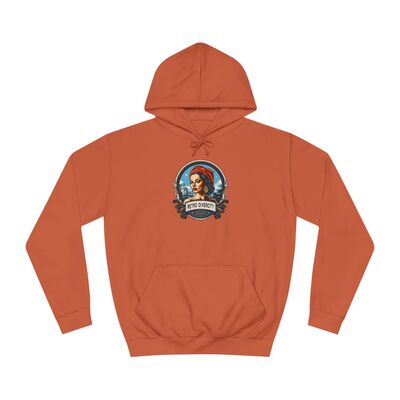 Afro Vintage N° 174 - Unisex College Hoodie - Image 10