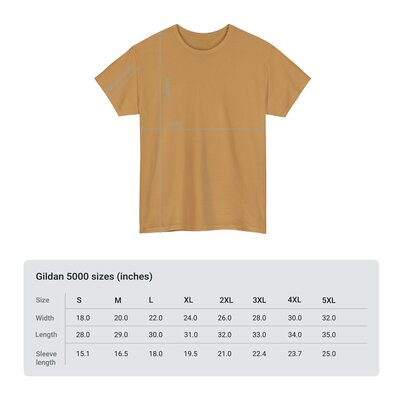 Unisex Heavy Cotton Tee - Image 81