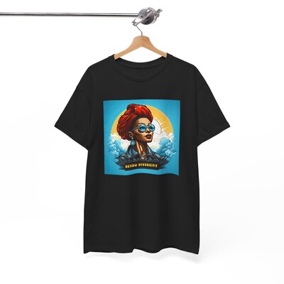 Afro Vintage N°188-Unisex Heavy Cotton Tee - Image 34