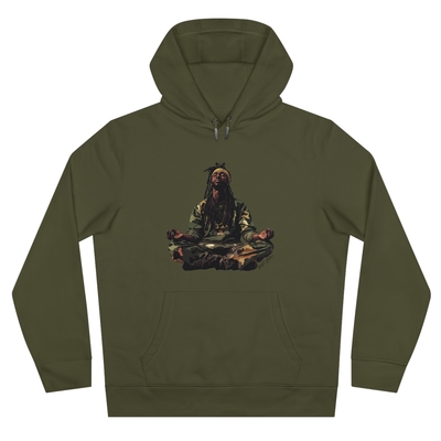 Rasta King Peaceful Power Hoodie - Image 3