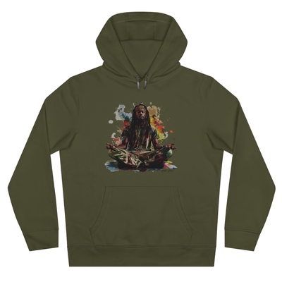 Rasta King zen 1 Hoodie - Image 6