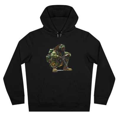 Rasta King Future Soldier Hoodie - Image 2