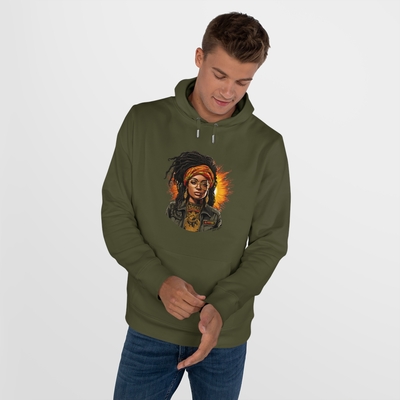 Urban Rasta girl hoodie - Image 12