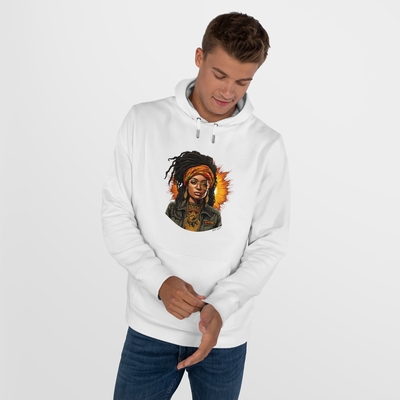 Urban Rasta girl hoodie - Image 8