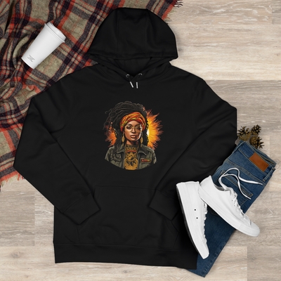 Urban Rasta girl hoodie - Image 3