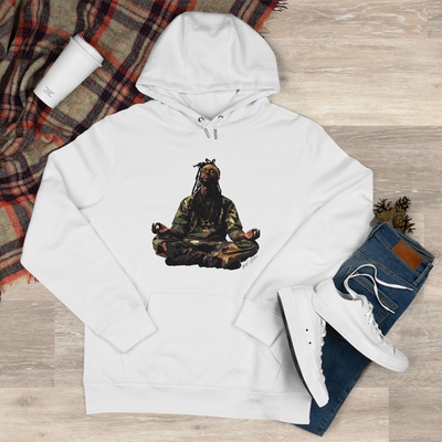 Rasta King Peaceful Power Hoodie - Image 2