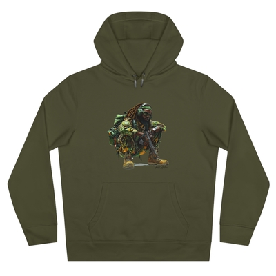 Rasta King Future Soldier Hoodie - Image 5