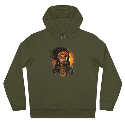 Urban Rasta girl hoodie - Image 9