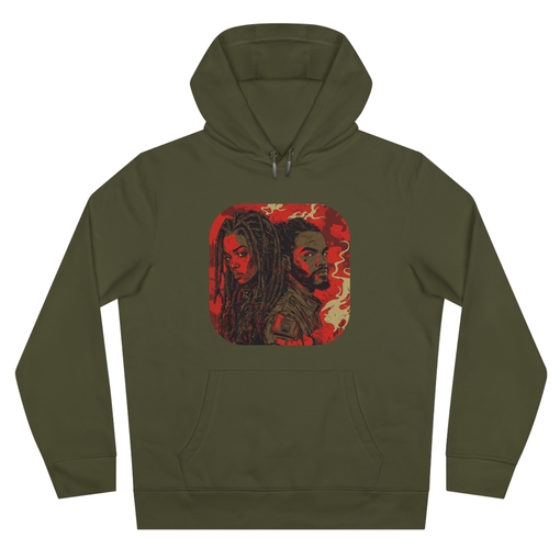 King Hooded Sweatshirt THE FUTURE IS RASTA 2 - Image 2