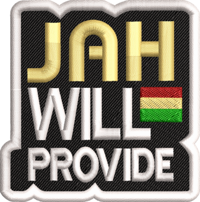 RASTA PATCH JAH WILL PROVIDE